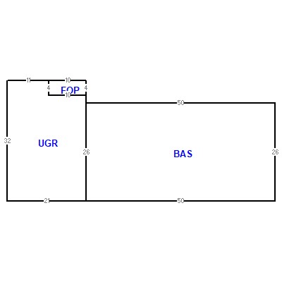 Building layout (traversing data) of this property