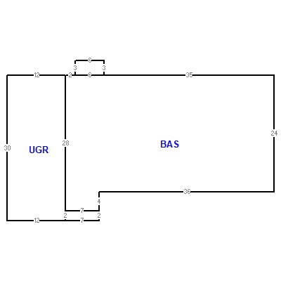 Building layout (traversing data) of this property