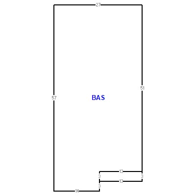Building layout (traversing data) of this property