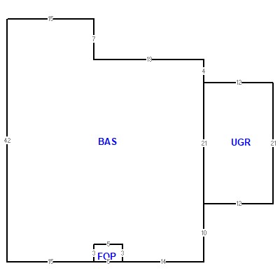 Building layout (traversing data) of this property