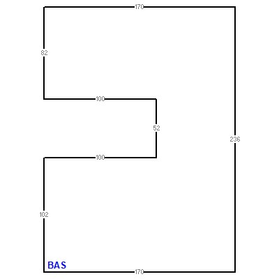 Building layout (traversing data) of this property