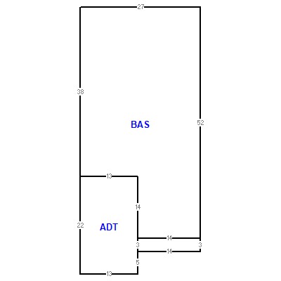 Building layout (traversing data) of this property