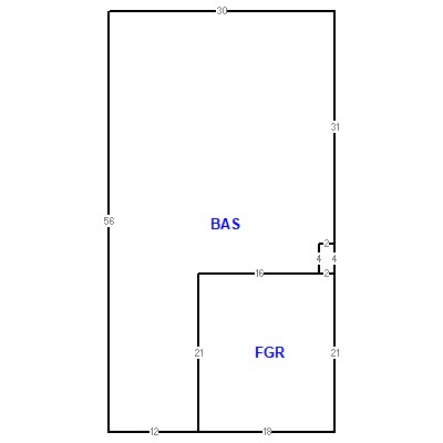 Building layout (traversing data) of this property