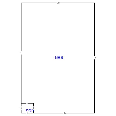 Building layout (traversing data) of this property