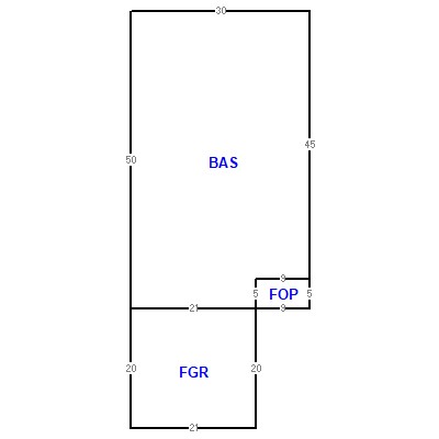Building layout (traversing data) of this property
