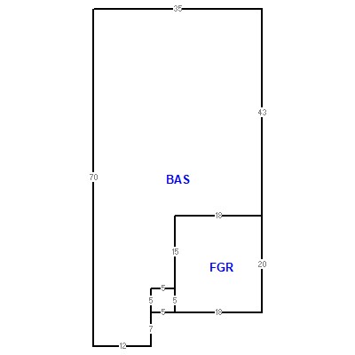 Building layout (traversing data) of this property