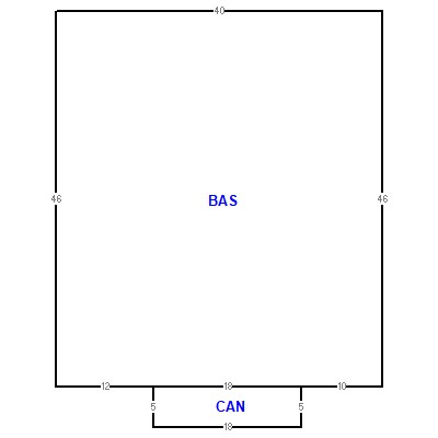 Building layout (traversing data) of this property