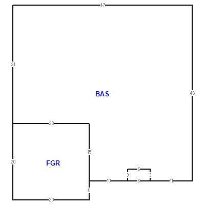 Building layout (traversing data) of this property