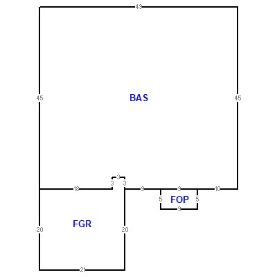 Building layout (traversing data) of this property
