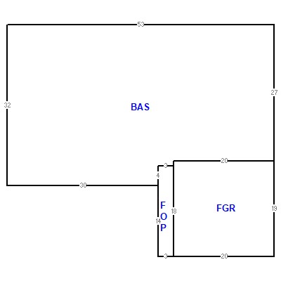 Building layout (traversing data) of this property