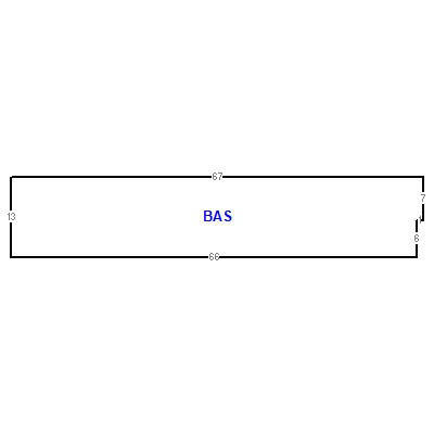 Building layout (traversing data) of this property