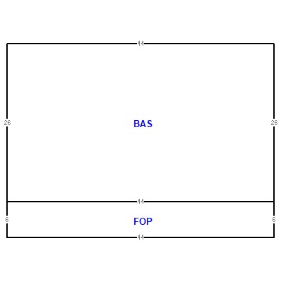 Building layout (traversing data) of this property