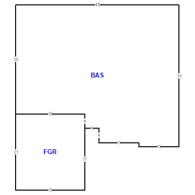 Building layout (traversing data) of this property