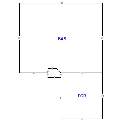 Building layout (traversing data) of this property