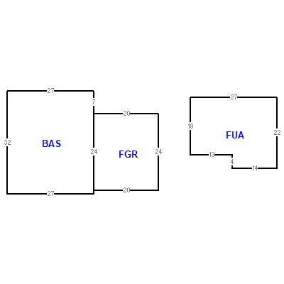 Building layout (traversing data) of this property