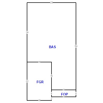 Building layout (traversing data) of this property