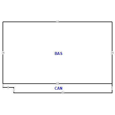 Building layout (traversing data) of this property