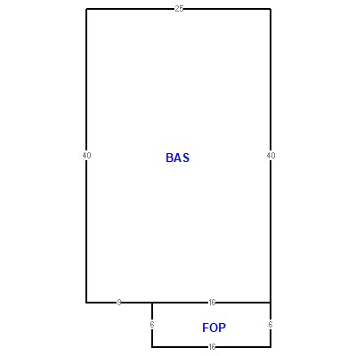 Building layout (traversing data) of this property