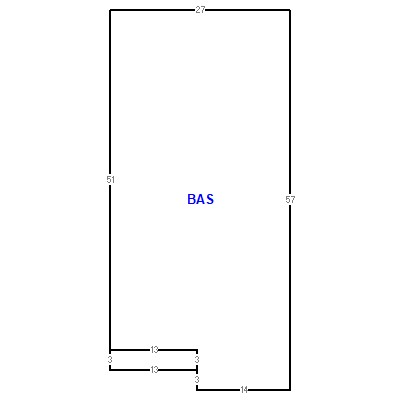 Building layout (traversing data) of this property