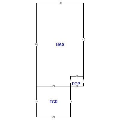 Building layout (traversing data) of this property