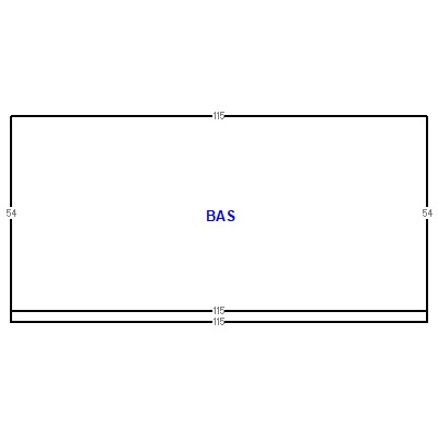 Building layout (traversing data) of this property