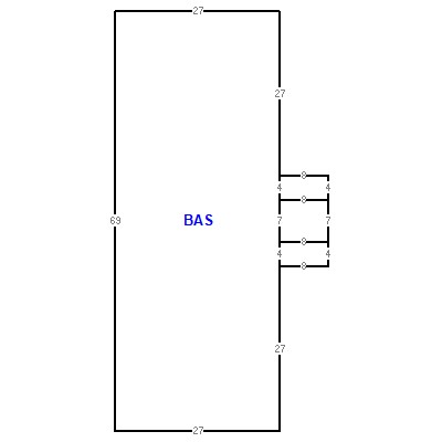 Building layout (traversing data) of this property