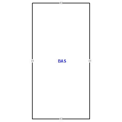 Building layout (traversing data) of this property