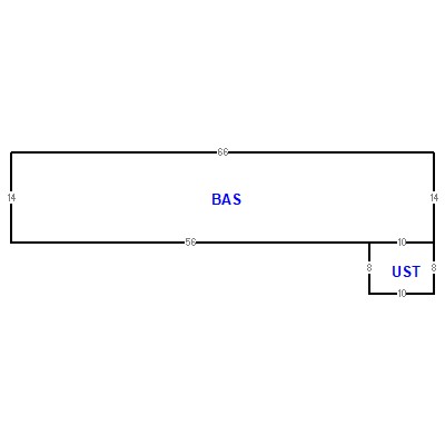 Building layout (traversing data) of this property
