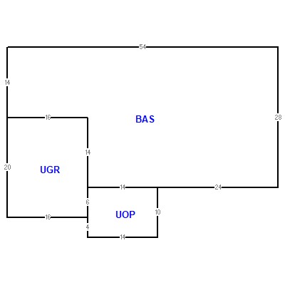 Building layout (traversing data) of this property