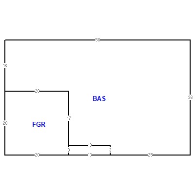 Building layout (traversing data) of this property