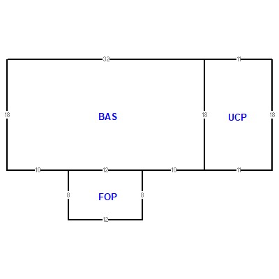 Building layout (traversing data) of this property