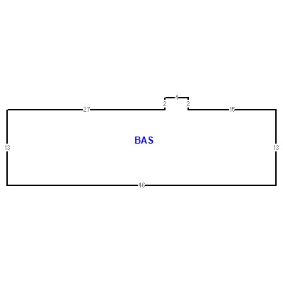 Building layout (traversing data) of this property