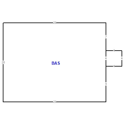 Building layout (traversing data) of this property
