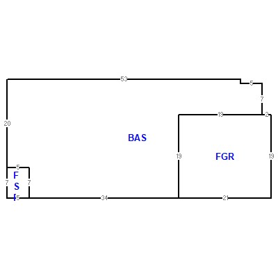 Building layout (traversing data) of this property