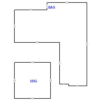Building layout (traversing data) of this property