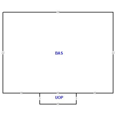 Building layout (traversing data) of this property
