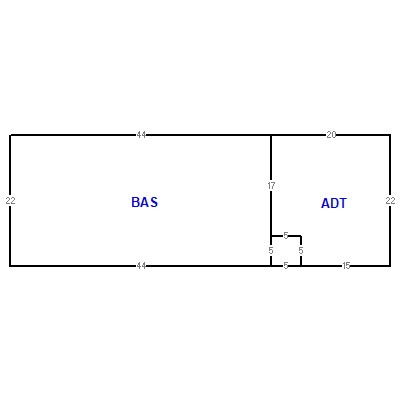 Building layout (traversing data) of this property
