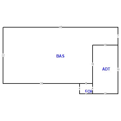 Building layout (traversing data) of this property