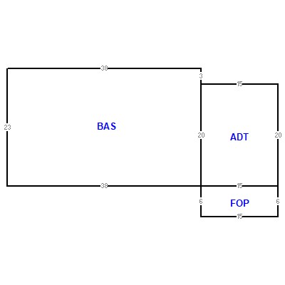 Building layout (traversing data) of this property
