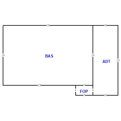Building layout (traversing data) of this property