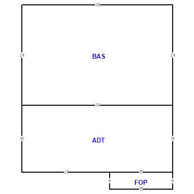 Building layout (traversing data) of this property