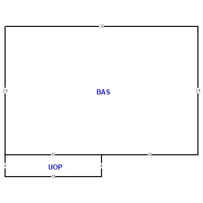 Building layout (traversing data) of this property