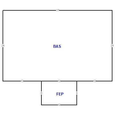Building layout (traversing data) of this property