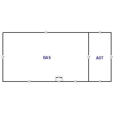 Building layout (traversing data) of this property