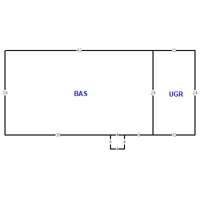 Building layout (traversing data) of this property