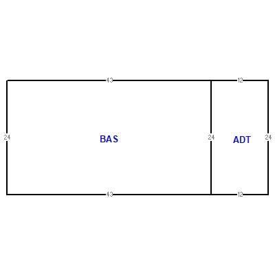 Building layout (traversing data) of this property