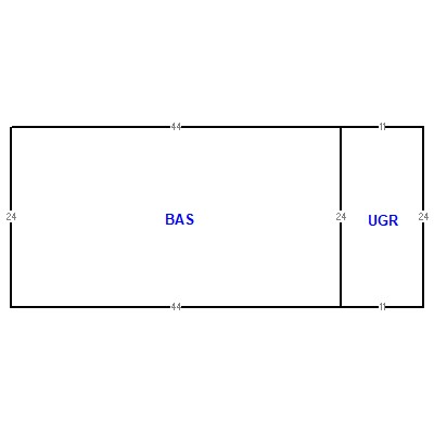 Building layout (traversing data) of this property