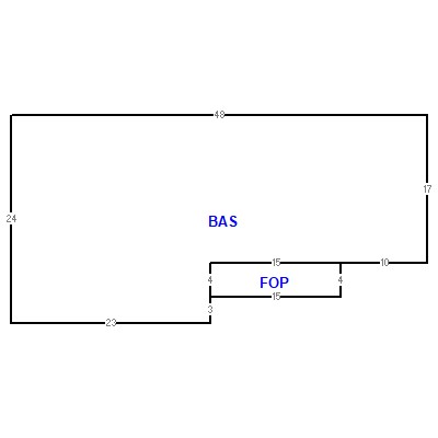 Building layout (traversing data) of this property