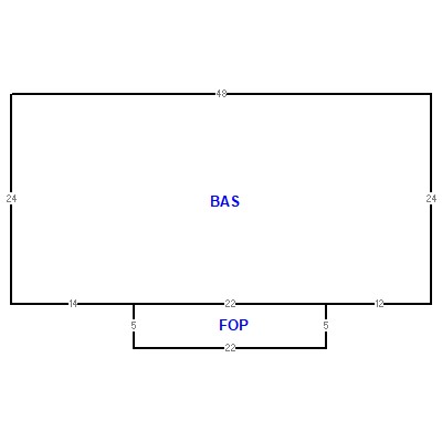 Building layout (traversing data) of this property