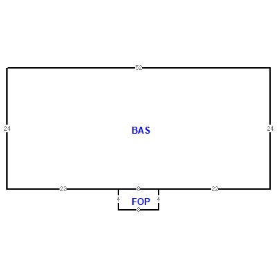 Building layout (traversing data) of this property